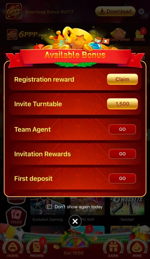 n999 bonuses